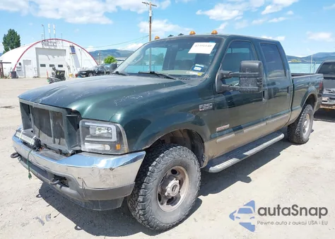 2003 Ford F250 Super Duty из США, поврежденный, VIN 1FTNW21P73EC19234